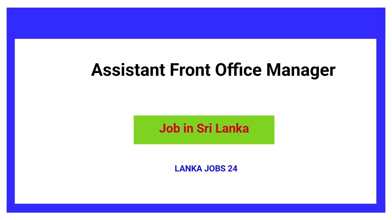 Assistant Front Office Manager