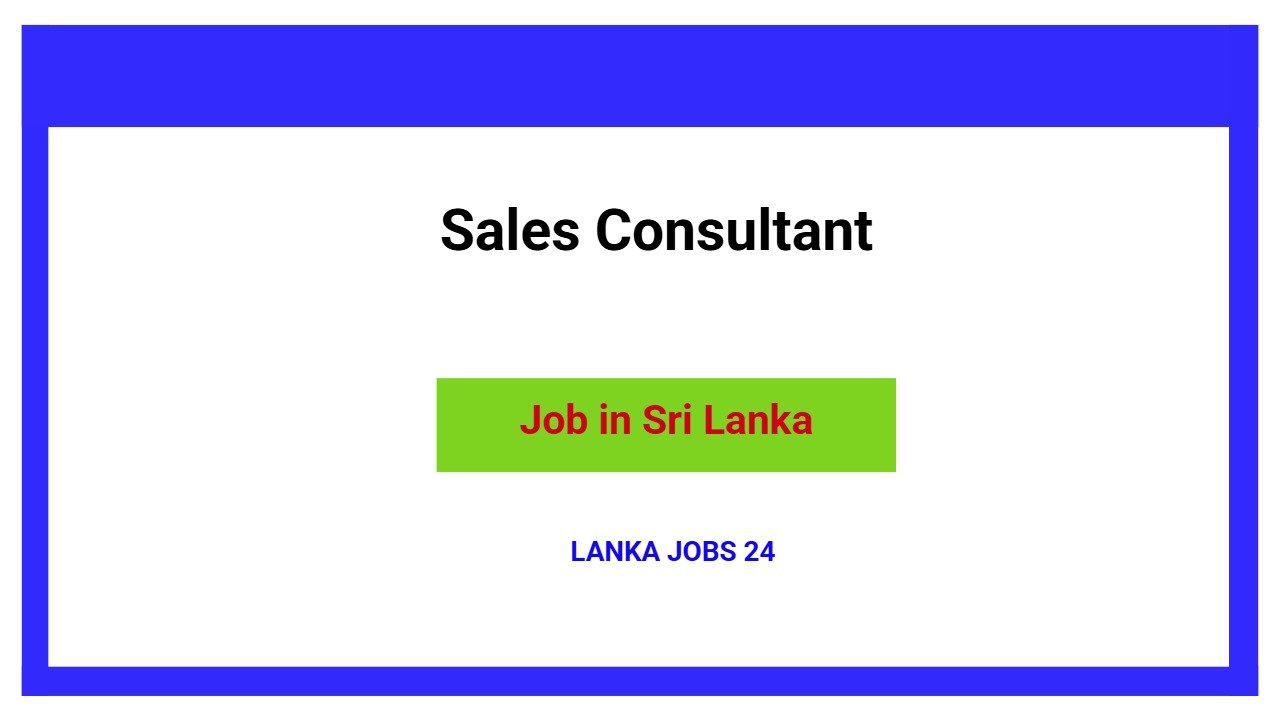 Sales Consultant